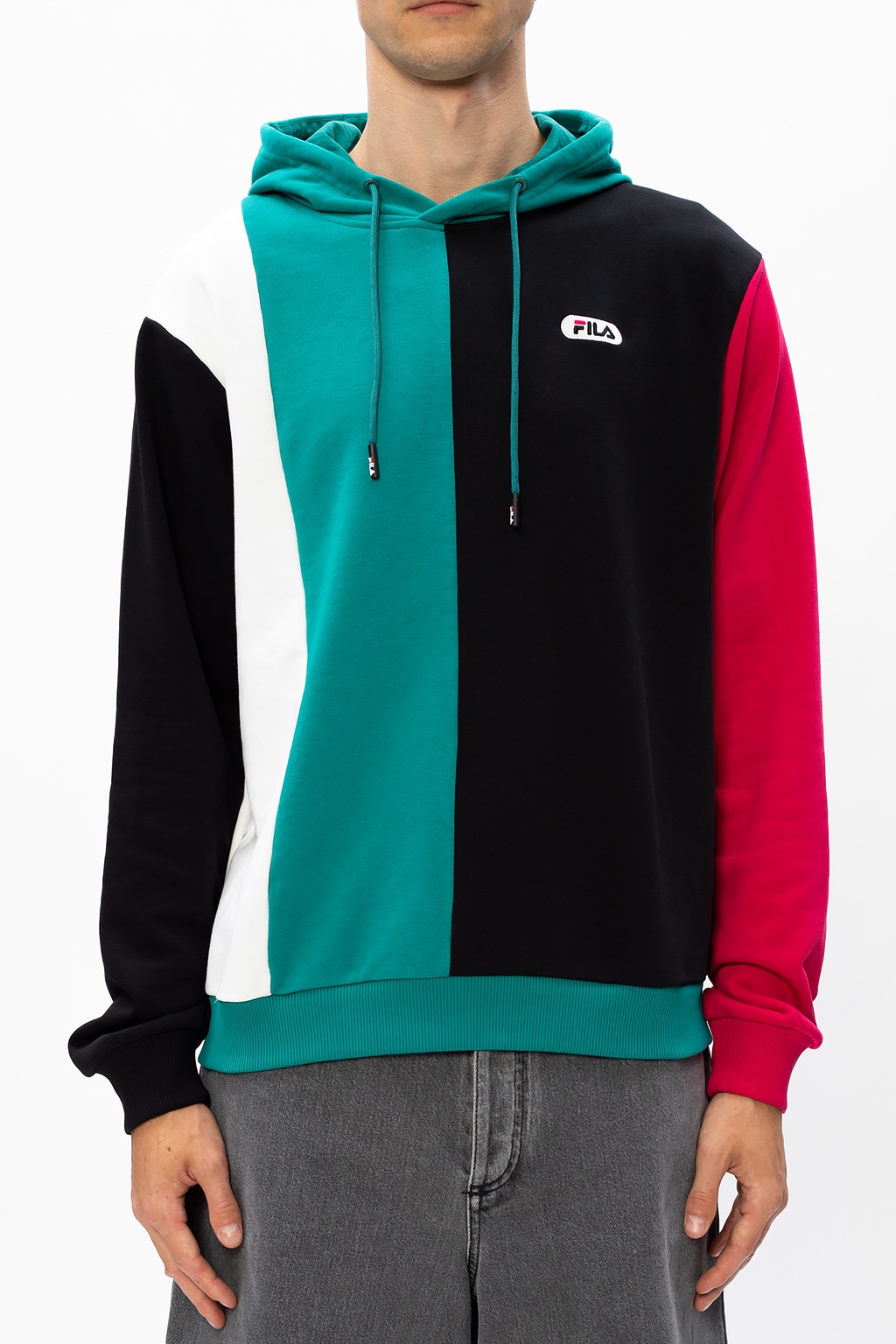 Multicolour Logo hoodie Fila Vitkac Italy